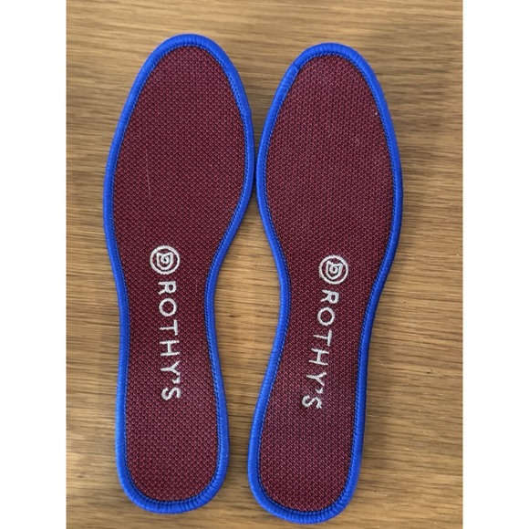 Rothy's Garnet Reflective Stripe Loafer Limited Edition Size 7 EUC - Picture 3 of 6